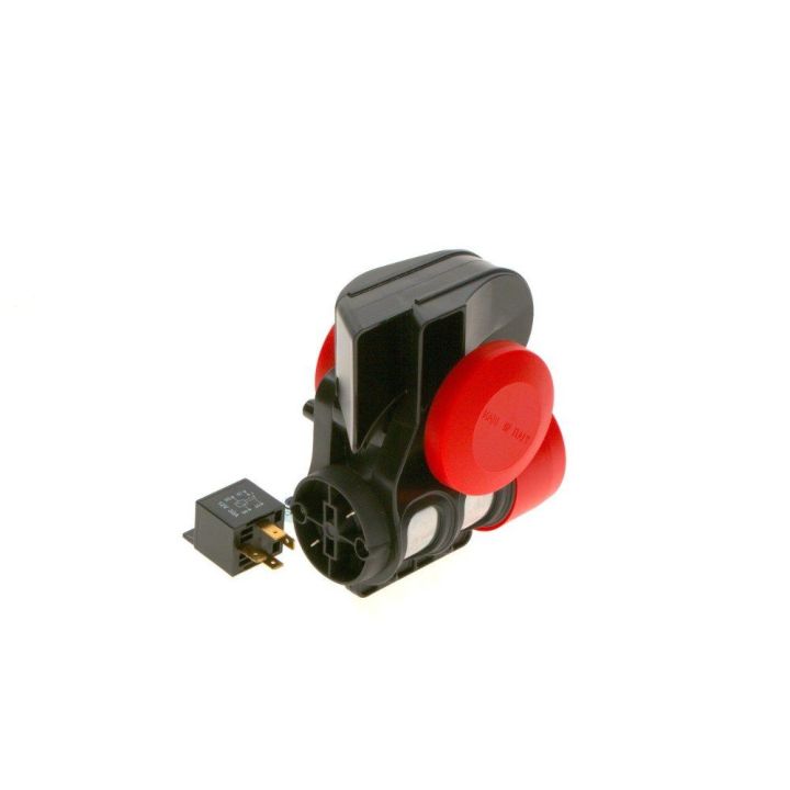 Ferrari Tipi Kompresörlü Çift Tonlu Röleli Korna 12V 240W - BOSCH 0986320400
