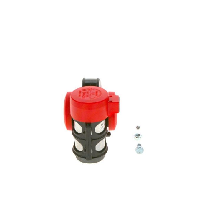 Ferrari Tipi Kompresörlü Çift Tonlu Röleli Korna 24V 520-660 HZ 115DB  - BOSCH 0986320401
