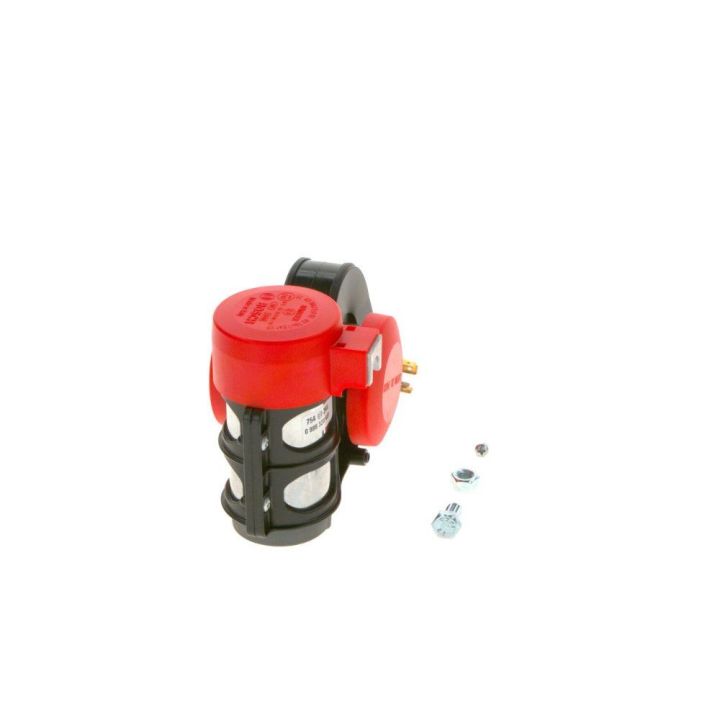 Ferrari Tipi Kompresörlü Çift Tonlu Röleli Korna 24V 520-660 HZ 115DB  - BOSCH 0986320401