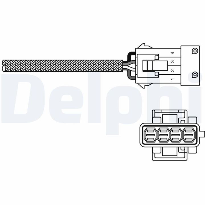 Oksijen Sensörü - Peugeot 307, 407 Citroen C4 - Delphi ES10797-12B1