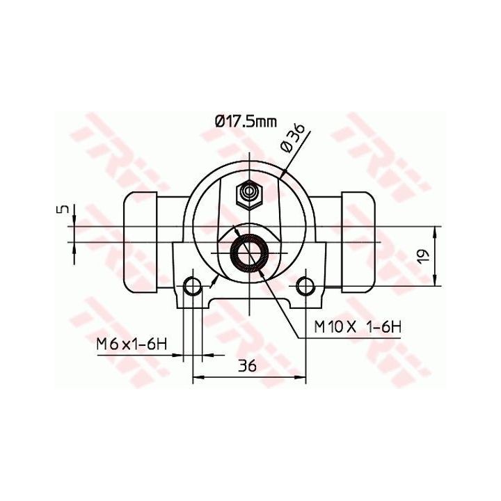 TRW Fren Silindiri Tempra Sw 1.6-2.0 17.5mm