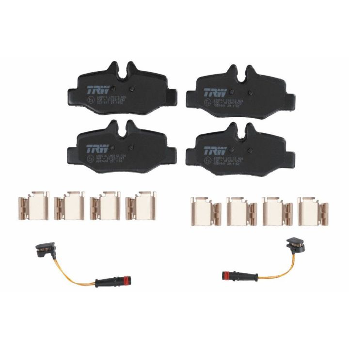 TRW Disk Balata Arka Mercedes-benz: Viano (w639), Vito / Mixto Box (w639), Vito Bus (w639) - Mercedes-benz (fjda): Viano, Vito 2