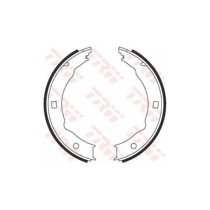 Arka El Fren Balatası Citroen Xsara N1 Peugeot 406 607 İçin (2000-2006) - TRW GS8683
