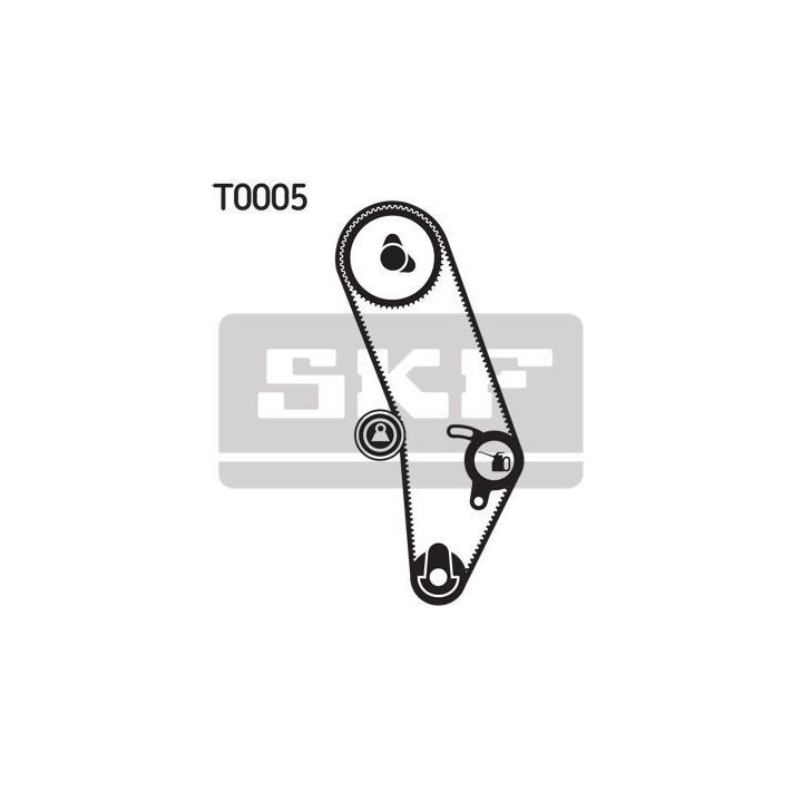 Triger Kayış Seti (121 Diş) Audi 80, Seat Cordoba Ibiza, VW Caddy Golf Jetta Polo (1996-2000) - SKF VKMA01000