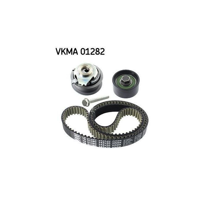 Triger Kayış Seti (163 Diş 20mm) VW Golf VII (2018-2020), Tiguan 1.5 TSI (2009-) - SKF VKMA01282