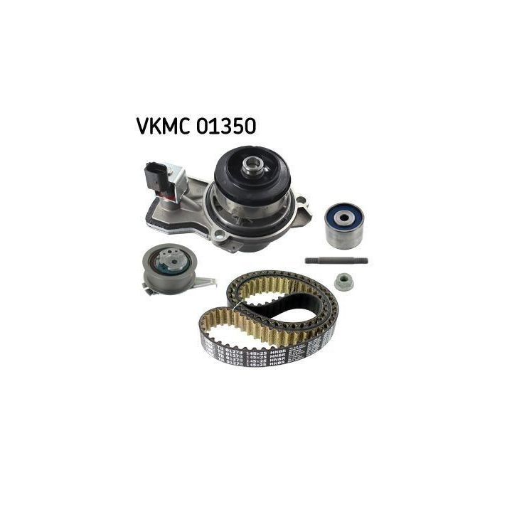 Triger Kayış Seti Su Pompası (145 Diş) VW Polo V 1.4 TDI İçin (2014-2017) - SKF VKMC01350