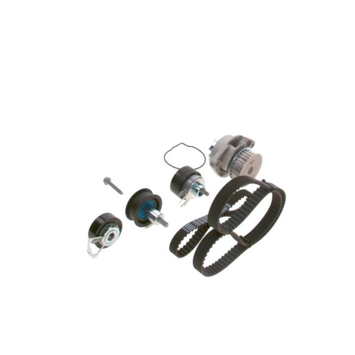 Triger Seti Devirdaimli 3 Rulmanlı Çift Kayış Audi Seat Skoda VW BCB Motor İçin - BOSCH 1987946907