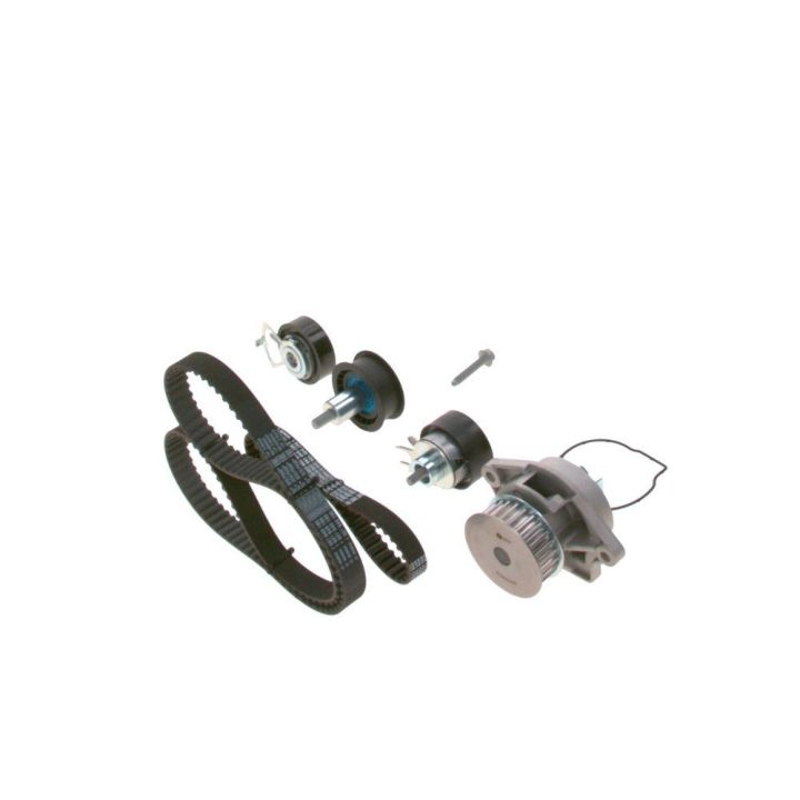 Triger Seti Devirdaimli 3 Rulmanlı Çift Kayış Audi Seat Skoda VW BCB Motor İçin - BOSCH 1987946907
