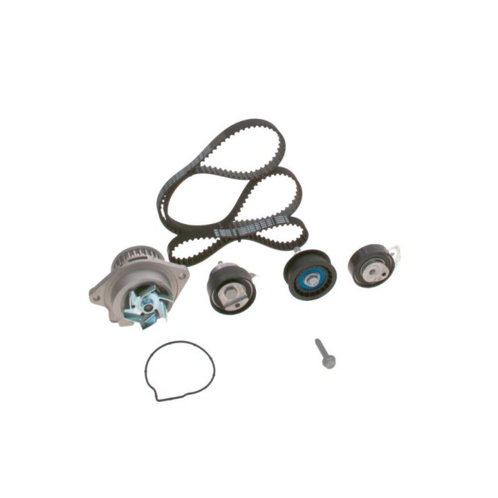 Triger Seti Devirdaimli 3 Rulmanlı Çift Kayış Audi Seat Skoda VW BCB Motor İçin - BOSCH 1987946907