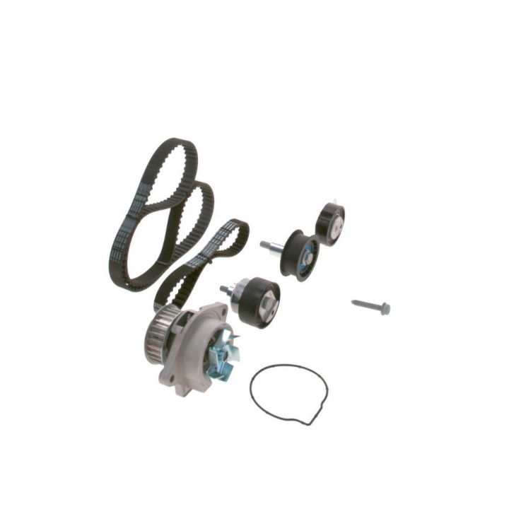 Triger Seti Devirdaimli 3 Rulmanlı Çift Kayış Audi Seat Skoda VW BCB Motor İçin - BOSCH 1987946907