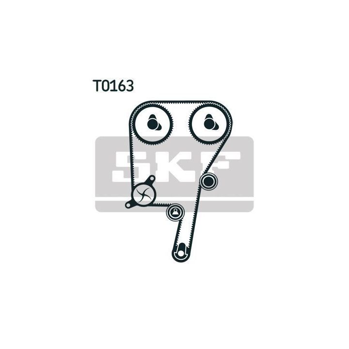 Triger Kayış Seti 142 Diş Renault Laguna Safrane Volvo S40 I İçin (1995-2003) - SKF VKMA06604