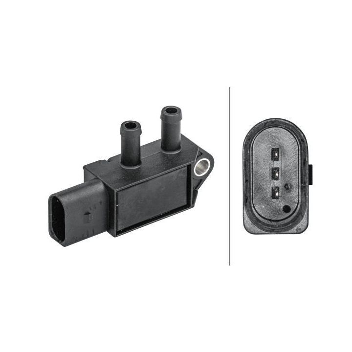 Egzoz Basınç Sensörü VW Golf VII Passat Audi A3 Leon Octavia Superb İçin - HELLA 6PP009409-161