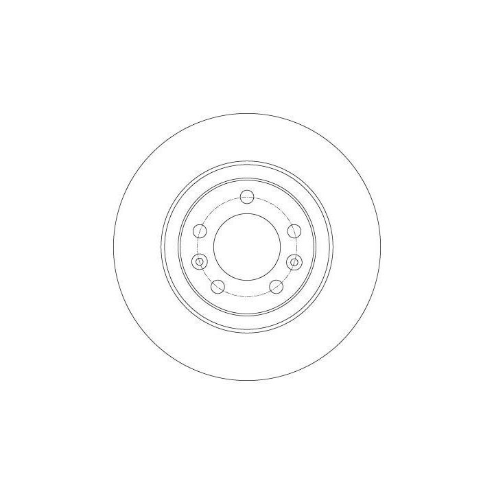 TRW Fren Disk Arka I Peugeot: 508 I (8d_), 508 Sw I (8e_) 2015-2019