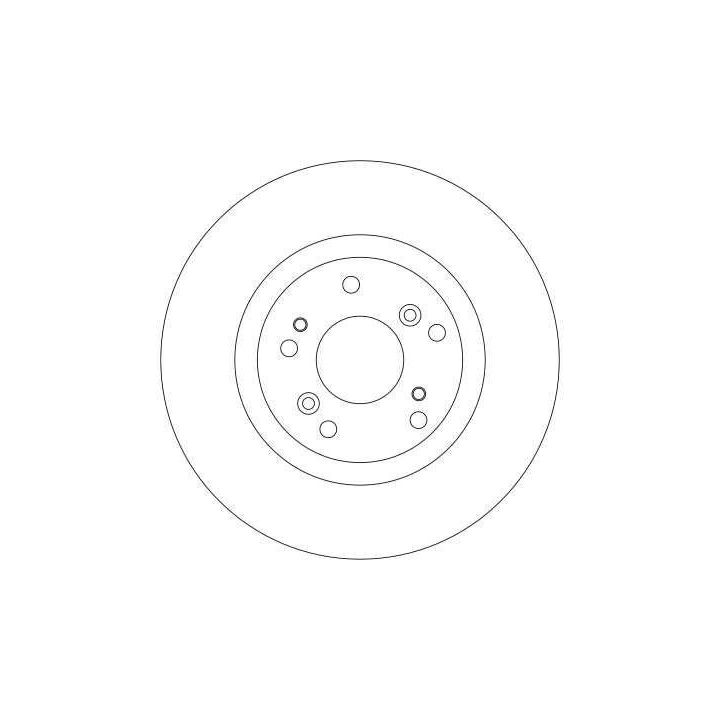 Fren Disk Ön Honda Civic VII Hatchback (EU, EP, EV), Integra Coupe (DC5), CR-V (RD, RE) 2006-2019 - TRW DF4288