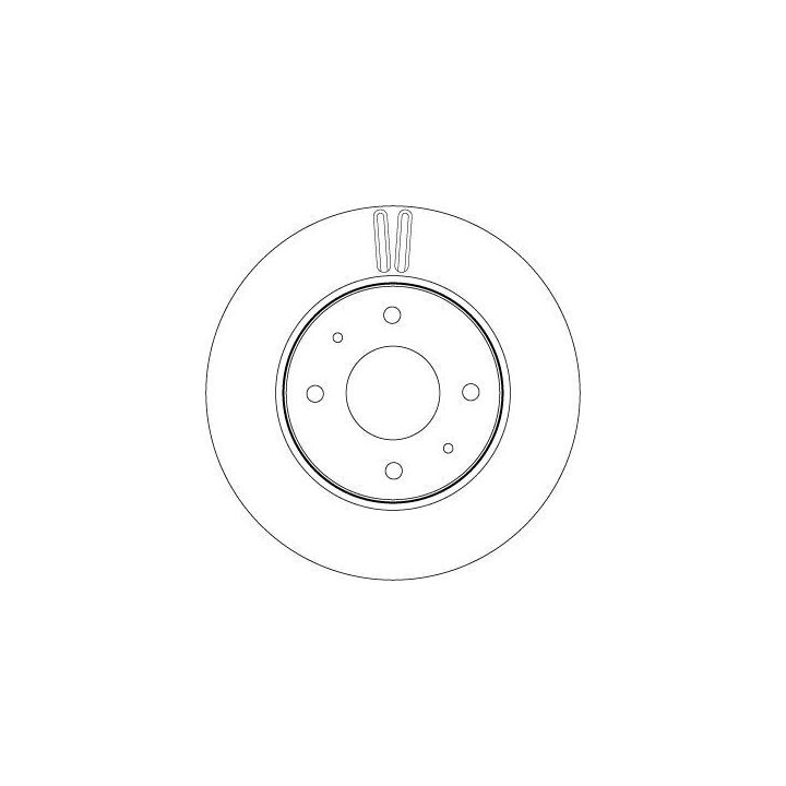 Fren Disk Ön Mitsubishi Galant 6 (EA), Galant 6 Estate (EA), Lancer 7 (cs_a, Cta), Lancer 7 Kombi (cs_w,ct_w) 2008-14 TRW DF4809