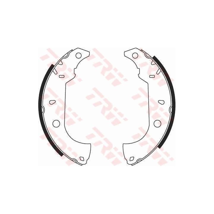 TRW Arka Balata Pabuçlu ( Fiat Alfa Romeo ) Marea 1.4 1.6 / 145 - 146
