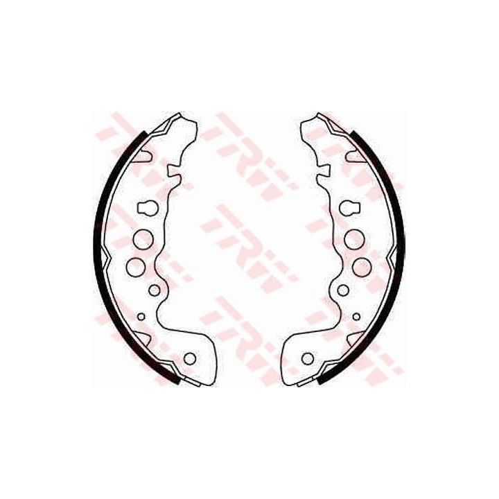 TRW Balata Pabuçlu Arka Suzuki Cappucino (ee), G. Vitara I (ft, Ht), G. Vitara I Convertible (gt), G. Vitara II (jt,te,td) 01-07