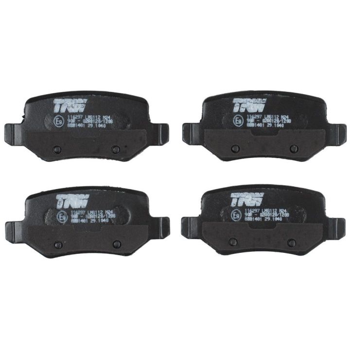 TRW Disk Balata Arka Mercedes-Benz: A-class (w168), A-class (w169), B-class (w245), Vaneo (414) 2000-2014