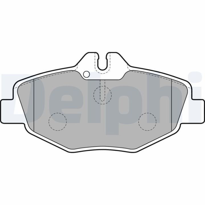 Ön Disk Balata Mercedes W211 E-Serisi İçin (2002-) - DELPHİ LP1791