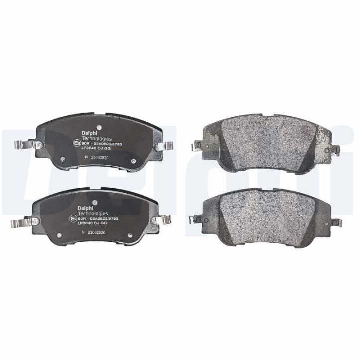 Disk Balata Citroen C4 III ve Peugeot 208 II İçin (2019-) - DELPHİ LP3840