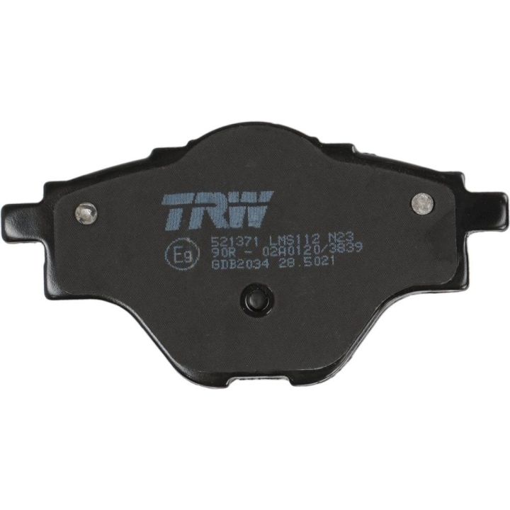 Arka Fren Balatası Peugeot 3008 308 5008 508 Citroen C4 Grand Picasso C5 Aircross DS7 Grandland X İçin (2013-) - TRW GDB2034