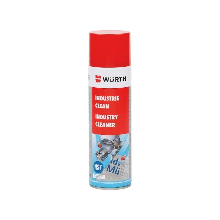 Würth Industry Clean Endüstriyel Temizleyici 500 ml (Ürün No: 0893140)