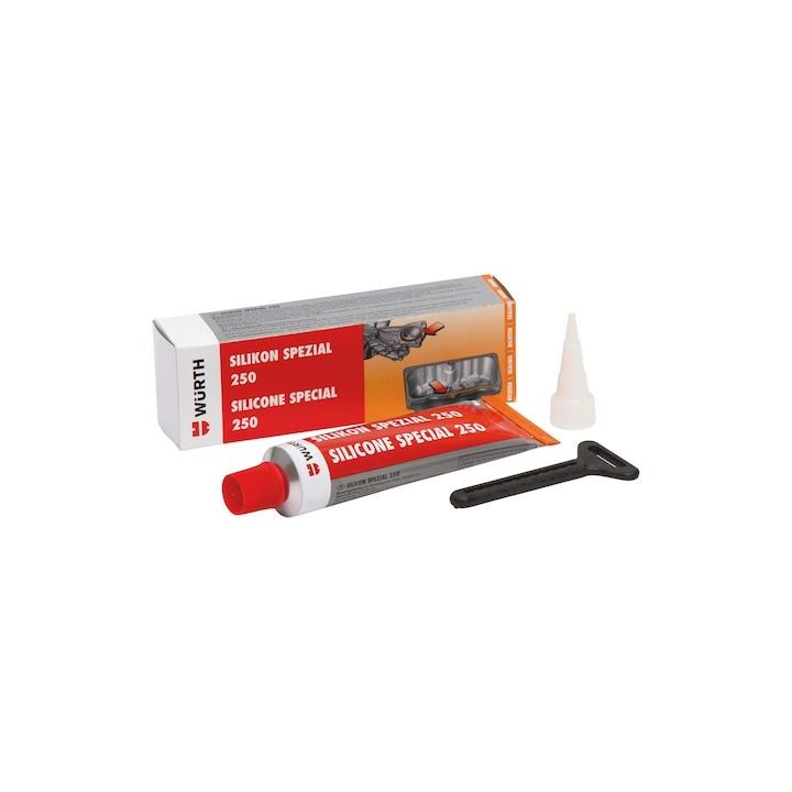Würth Özel Silikon Sıvı Conta Siyah 250°C 70 ml (Ürün No: 0890323)