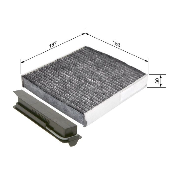 Kabin Filtresi Renault Clio Dacia Duster Sandero Nissan Micra Note Modelleri İçin (2003-) - BOSCH 1987435501