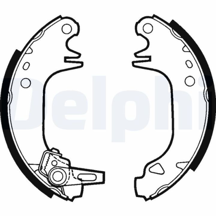 Renault R5 R9 R11 Peugeot 309 Arka Pabuc Balata - DELPHİ LS1382