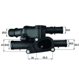 Komple Termostat Bora Golf IV A3 1.9-2.3 Manuel İçin (1999-2006) (105 °C) - MAHLE TM1105