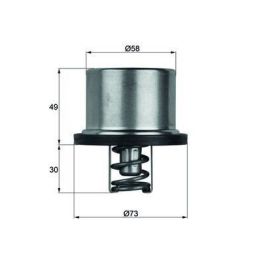 Termostat Renault Trucks Volvo Iveco İçin (86C) - MAHLE THD186