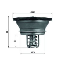 Termostat Renault Trucks Kerax Volvo FH16 II FH 16/700 İçin (82°C) (2012-) - MAHLE THD382