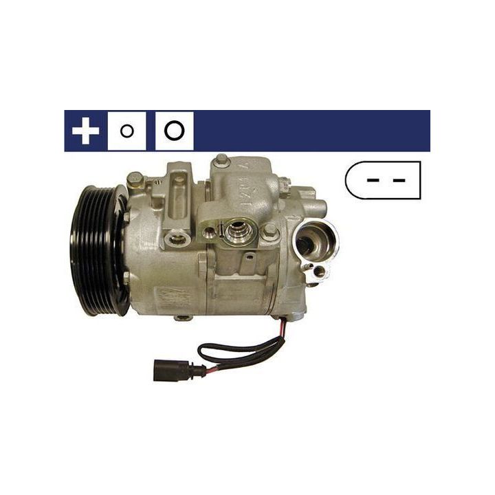 Klima Kompresörü VW Bora Golf IV Polo 1.6 FSI 1.2 1.2 16V İçin (2001-2009) (110mm) - MAHLE ACP18000S