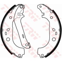 Arka Balata Pabuçlu Ford Tourneo Connect Transit Connect İçin (1986-2005) - TRW GS8471
